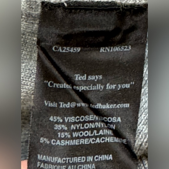 Ted Baker Versatile short sleeve tie cardigan, Size Small, Soft  Cashmere Blend - Picture 8 of 10